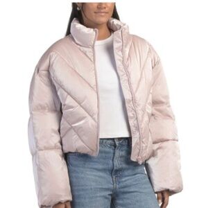 NWT Hudson Blush Light Pink Cropped Jacket